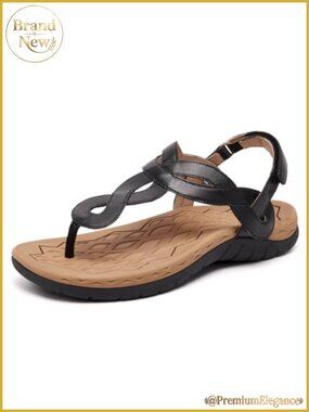 Women's Orthopedic Thong Sandals Arch Support Flat Walking Sandals